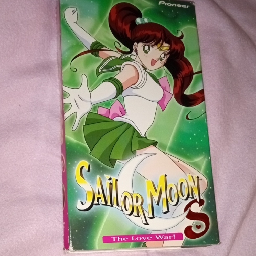 PIONEER Sailor Moon S VHS Rare Works Great!